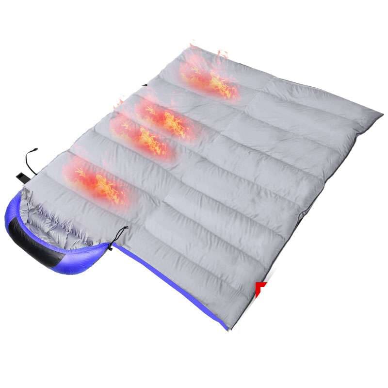 全天候型温度調節シュラフ
