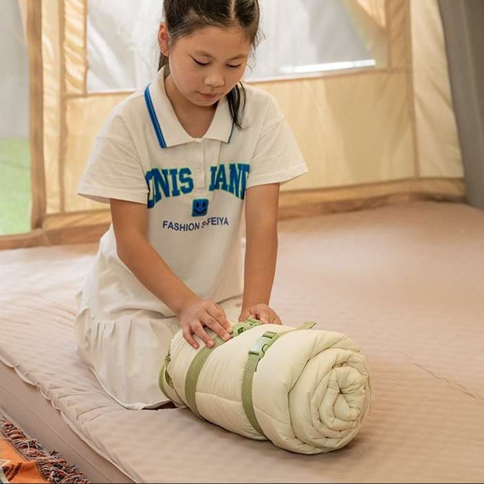 子供の冒険心をくすぐる快適シュラフ