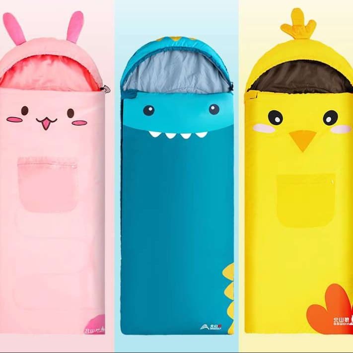 シュラフ もこもこアニマル寝袋