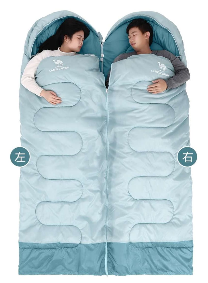 シュラフ 快適睡眠 二人用連結寝袋