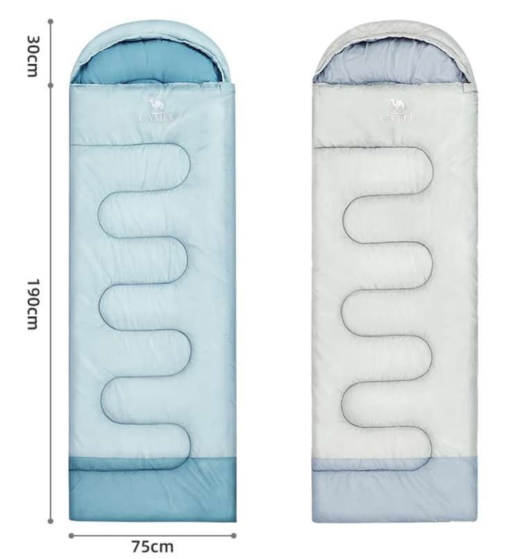 シュラフ 快適睡眠 二人用連結寝袋