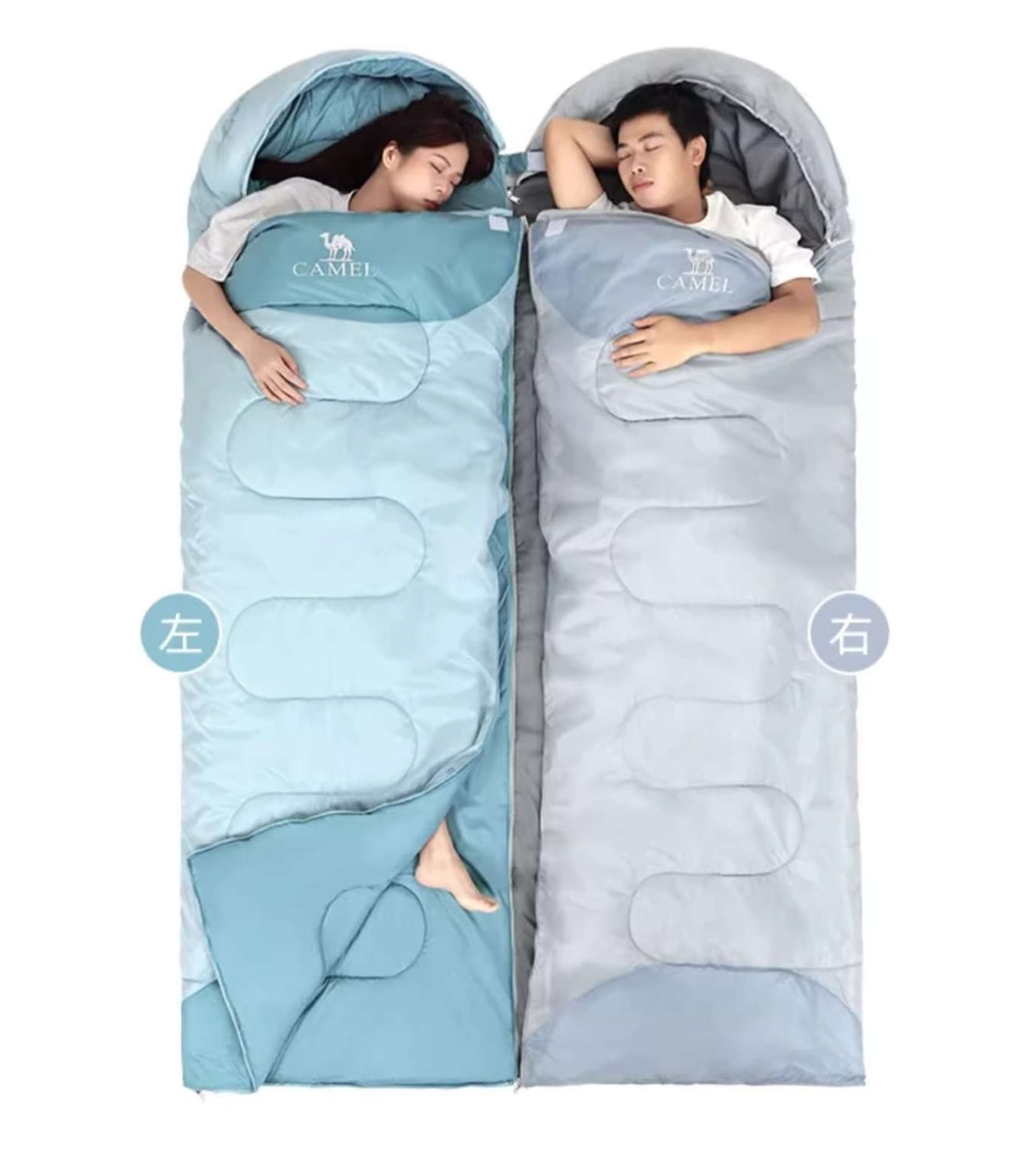 シュラフ フード付き快眠寝袋