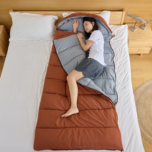 寝袋 快適睡眠 超大型シュラフ 冬用