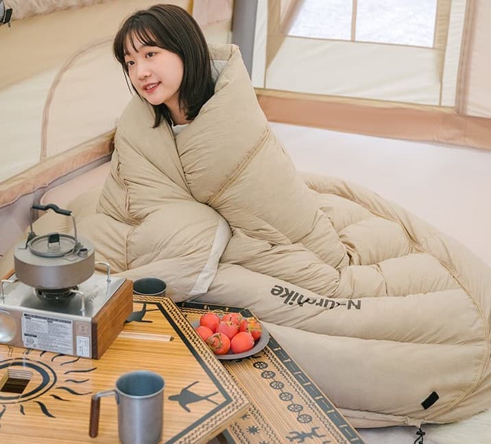 寝袋 軽量コンパクト 冬用シュラフ