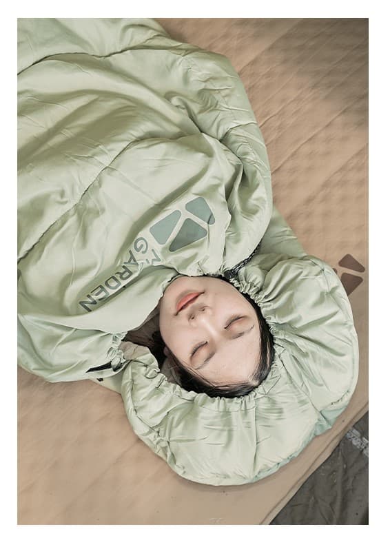 寝袋 極上の眠りを誘う ふんわり暖かシュラフ 冬用