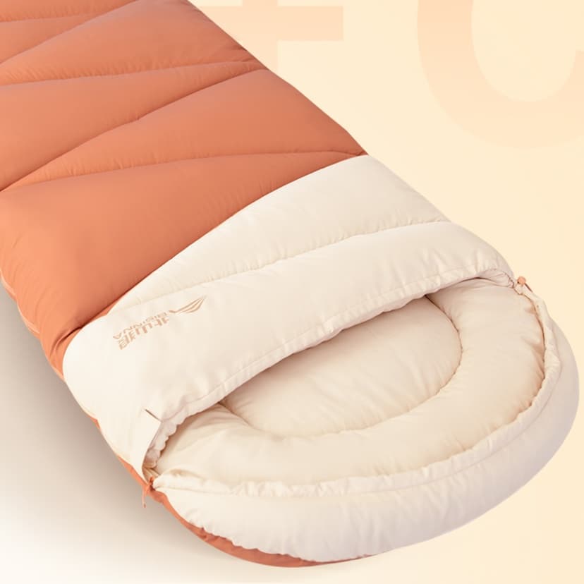 シュラフ ふんわり暖かい 冬用