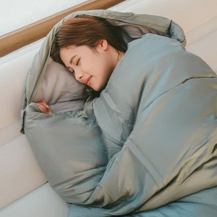 シュラフ 快適睡眠 全開放式 キャンプシュラフ