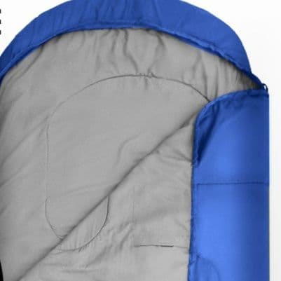 キャンプ用封筒型防湿保温シュラフ収納袋付き