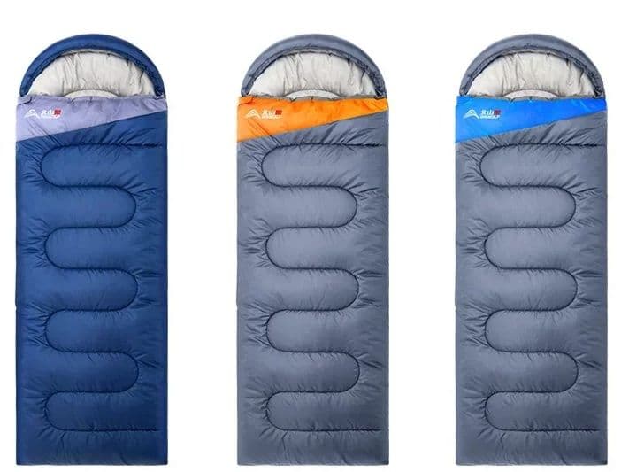 シュラフ 洗える封筒型保温シュラフ快適睡眠仕様