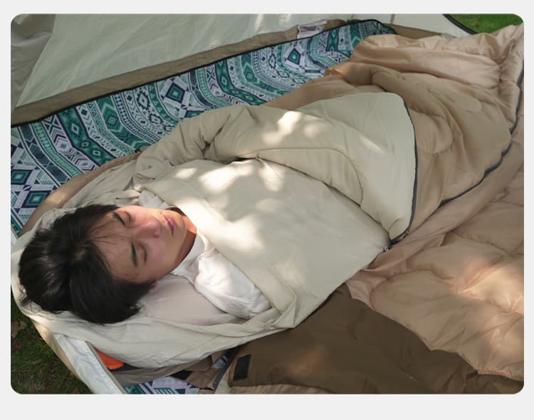 シュラフ なめらか肌触り 極上眠り袋